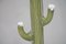 Murano Art Glass Water Green Cactus Plant, 1990s, Image 3