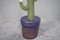 Murano Art Glass Water Green Cactus Plant, 1990s 4
