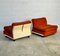 Amanta Armchairs and Coffee Table by Mario Bellini for B&B Italia, 1970s, Set of 3 1