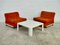 Amanta Armchairs and Coffee Table by Mario Bellini for B&B Italia, 1970s, Set of 3 6