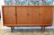 Danish High Sideboard in Teak with Sliding Doors 19