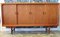 Danish High Sideboard in Teak with Sliding Doors 2