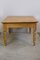 Big Antique Maple Wood Coffee Table with Drawer, 1900s, Image 6