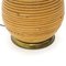 Rattan and Brass Table Lamp, 1970s 9