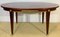 Empire Style Oval Table in Mahogany 1