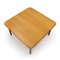 Square Wooden Table, 1970s 3