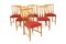 Teak Chairs by Hugo Troeds, Sweden, 1950, Set of 6 1