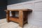 Vintage French Workbench in Wood and Pine 4