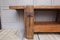 Vintage French Workbench in Wood and Pine, Image 8