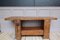 Vintage French Workbench in Wood and Pine 1