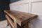 Mesa de trabajo vintage pequeña de madera, Imagen 10