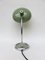 Lampada da tavolo Bauhaus in metallo cromato verde menta, anni '30, Immagine 6