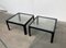 Mid-Century Space Age Coffee Table in Glass by Peter Ghyczy for Horn Collection, 1960s, Set of 2 17