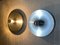 Vintage Space Age Les Arcs Silver Disc Wall Lights by Charlotte Perriand, 1960s, Set of 2 6