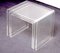 French Nesting Tables in Acrylic Glass, 1970s, Set of 3 1