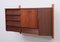 Dutch Hanging Wall Cabinet in Teak, 1960s, Image 1