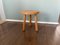 Mid-Century Modern Stool in Oak, 1960s 2