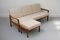 Dänisches Sofa mit Fußhocker aus Teak von Sven Ellekaer für Comfort, 1960er 8
