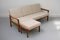 Danish Sofa with Ottoman in Teak by Sven Ellekaer for Comfort, 1960s 8