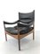Mid-Century Danish Teak and Leather Armchair by Kristian Vedel, 1960s 7