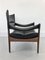 Mid-Century Danish Teak and Leather Armchair by Kristian Vedel, 1960s, Image 5