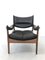 Mid-Century Danish Teak and Leather Armchair by Kristian Vedel, 1960s 1