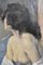 Nude Woman, 20th-Century, Oil on Canvas, Framed 8