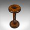 Antique English Victorian Cookie Baking Sand Timer in Fruitwood and Glass, 1900, Image 6