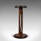 Antique English Victorian Cookie Baking Sand Timer in Fruitwood and Glass, 1900, Image 1