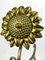 Arts and Crafts Sunflower Andirons, Set of 2 6