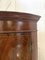 Antique George III Bow Fronted Hanging Corner Cabinet in Mahogany 9