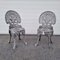 Chairs in Aluminum and Cast Iron, 1900, Set of 2, Image 1