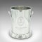 Large Vintage French Ice Bucket in Silver Plating, 1980 1