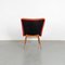 Black, Brown and Red Armchair by Miroslav Navratil, Image 4