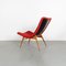 Black, Brown and Red Armchair by Miroslav Navratil 3