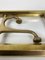 Art Deco Style Brass Coat Rack With Foldable Hooks, Austria, 1940s 5