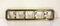 Perchero estilo Art Déco de latón con ganchos plegables, años 40, Imagen 2