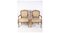 Neo-Rococo Armchairs in Decorated Fabric & Light Wood, Set of 2, Image 2