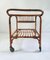 Mid Century Bar Cart in Bamboo and Rattan, Italy, 1950s 8
