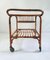 Mid Century Barwagen aus Bambus & Rattan, Italien, 1950er 8