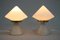 Art Deco Table Lamps with Alabaster Bases, Czechoslovakia, 1940s, Set of 2 4