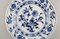 Assiettes Bleues Onion en Porcelaine Peinte à la Main de Meissen, Set de 4 3