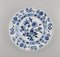 Blue Onion Dinner Plates in Hand-Painted Porcelain from Meissen, Set of 4 2