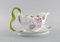 Iris Sauce Boats in Hand-Painted Porcelain from Rosenthal, Germany, 1920s, Set of 2, Image 4