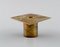 Swedish Candlestick in Brass by Sigurd Persson, 1970s, Image 4