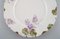 Iris Dinner Plates in Hand-Painted Porcelain from Rosenthal, Germany, Set of 8 4