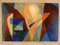 Göran Bengtsson, Abstract Composition, Sweden, Oil on Board, Framed 1