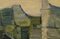 Olle Agnell, paisaje modernista, años 60, Suecia, óleo sobre lienzo, enmarcado, Imagen 3
