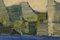 Olle Agnell, Paesaggio modernista, Svezia, olio su tela, anni '60, Immagine 5