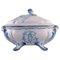 Lidded Tureen in Hand-Painted Faience by Emile Gallé for St. Clement Nancy 1